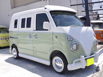 かわいい車おしゃれな軽自動車ワーゲンバス山口県ｏｒ様 キャルステージ